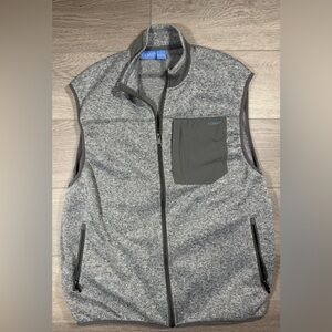 COAST women’s xl grey vest golf zip up